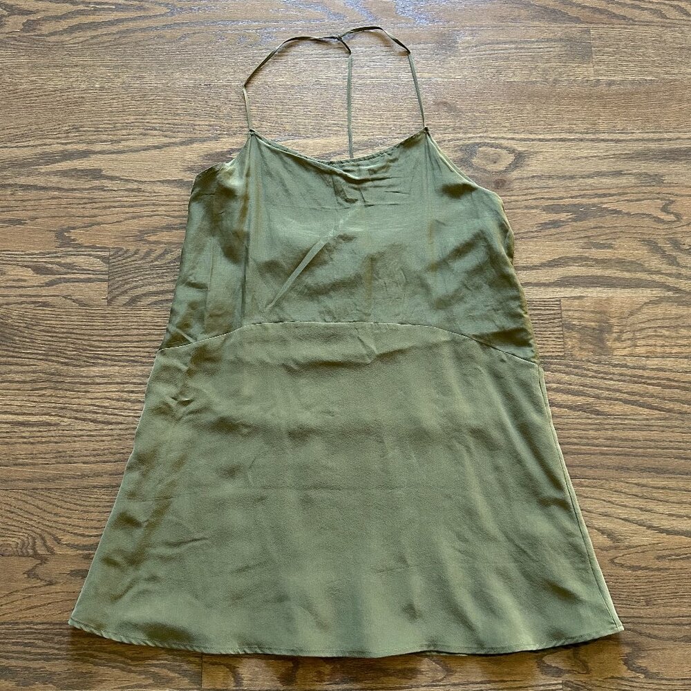 Anine Bing T Back Mini Slip Dress